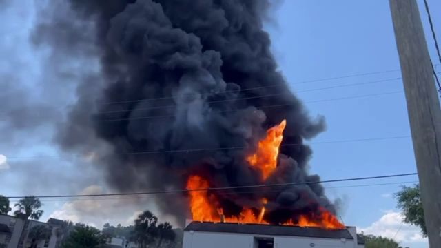 VIDEO Massive Fire Tears Through Brandon Condo Complex, 16 Units Lost And Big Loss There